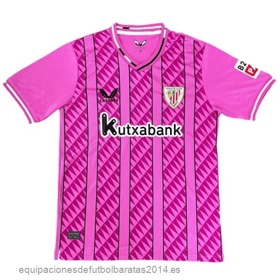 Nuevo Tailandia Portero Camiseta Athletic Bilbao 23/24 Rosa Baratas